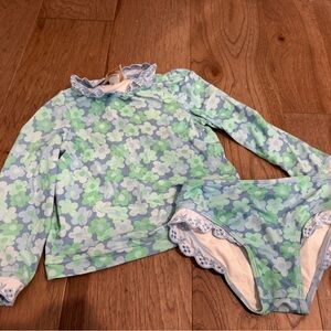 BBC SwimSuit Naples Garden with Beale Street Blue VGUC